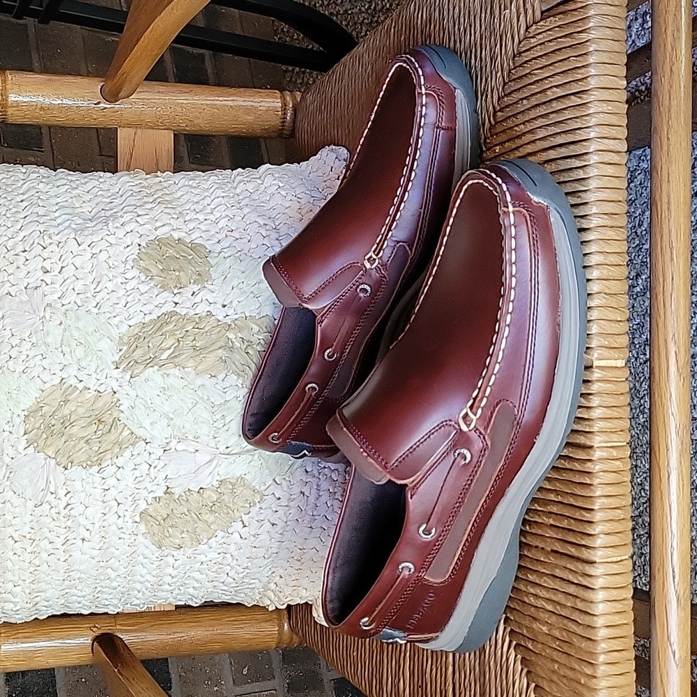 Sebago Bowman brown loafers, size 11.5M